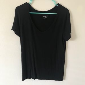 Merona simple black tee
